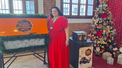 Acisc realiza sorteio da campanha Natal Iluminado e Premiado 2025