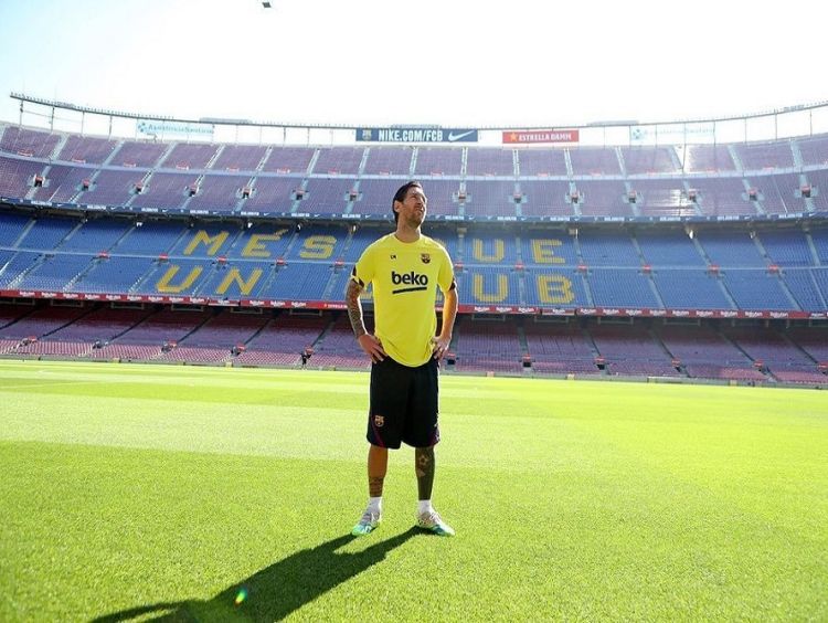 Barcelona planeja despedida para Messi na reabertura do Camp Nou