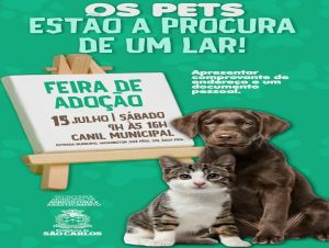 Canil realiza nova feira de adoção Pet neste sábado (15)