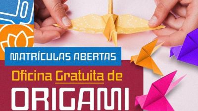 Fesc abre inscrições para oficina de origami gratuita