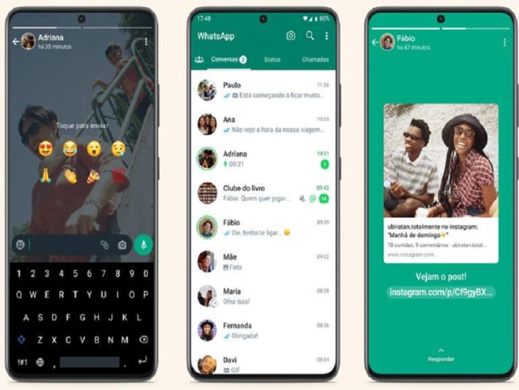 WhatsApp: nova opção compartilha status automaticamente no Facebook