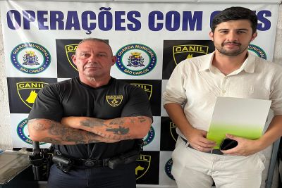 Canil da Guarda Municipal passa por reforma geral com recursos destinados pelo vereador Bruno Zancheta