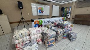 Fesc supera 1 tonelada de doações e repassa ao Fundo Social