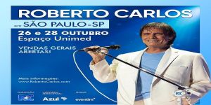 O carisma, o amor e toda a emoção de Roberto Carlos no Espaço Unimed em São Paulo