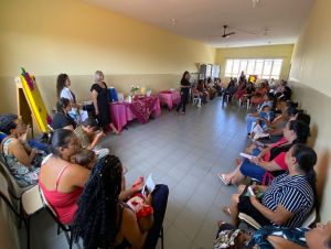 CRAS de Ibaté realiza palestra para marcar o Dia da Mulher