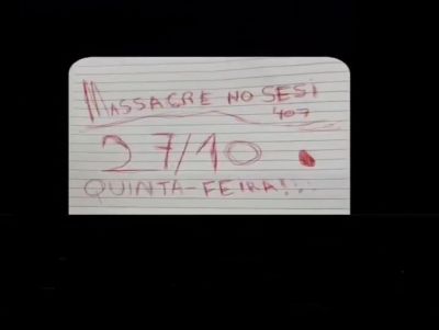 Mensagem circula nas redes de possível massacre no Sesi 407, em São Carlos