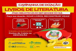 São Carlos vai doar livros para recompor acervos das bibliotecas do Rio Grande do Sul