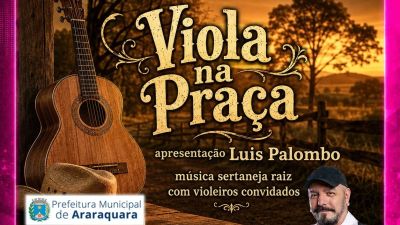 “Viola na Praça” leva sertanejo raiz à Praça das Bandeiras