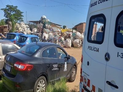 Polícia Militar, Guarda Municipal e departamento de Fiscalização apreendem fiação de cobre sem procedência em operação em depósito de sucatas