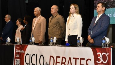 Lucão Fernandes participa do 30º Ciclo de Debates do TCESP em São Carlos