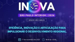 São Carlos recebe evento que reúne lideranças para debater inovação, inteligência artificial e futuro da gestão pública