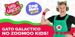 Canal ZooMoo Kids fecha contrato épico com o fenômeno &quot;Gato Galactico&quot;