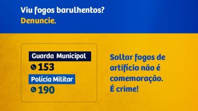 Prefeitura alerta sobre som alto e barulho em excesso