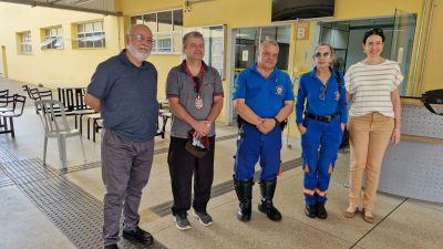 Defesa Civil de São Carlos participa de evento sobre mudanças climáticas no IFSP