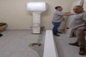 Saúde inicia instalação de novo aparelho de Raio X no Centro Municipal de Especialidades