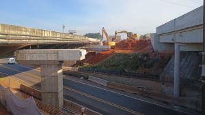 Passagem inferior de viaduto será fechada para obras de ampliação em Rio Claro