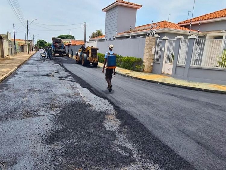 Prefeitura de Ibaté investe aproximadamente R$ 1,7 em recapeamento asfáltico