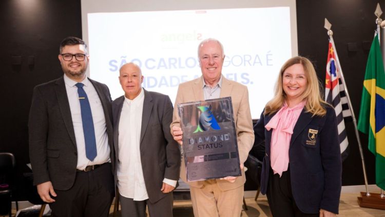São Carlos é reconhecida como Cidade Angels em cerimônia na Santa Casa
