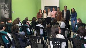 Centro de Cultura Afro-brasileira recebe visita de alunos da escola Educativa