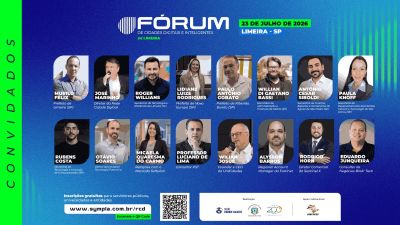 Limeira sedia Fórum de Cidades Digitais e Inteligentes nesta quinta