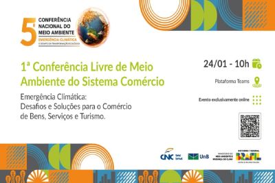 SINCOMERCIO E PREFEITURA de São Carlos participam da 1ª Conferência livre de Meio Ambiente do Sistema Comércio