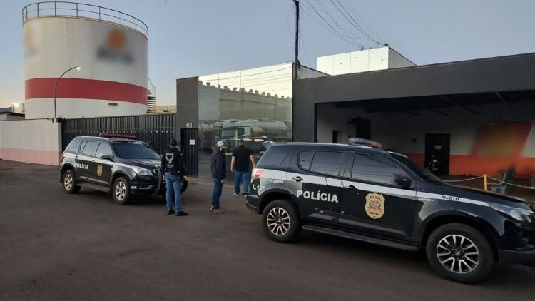Polícia prende 7 em esquema milionário de desvio de combustível no interior de SP