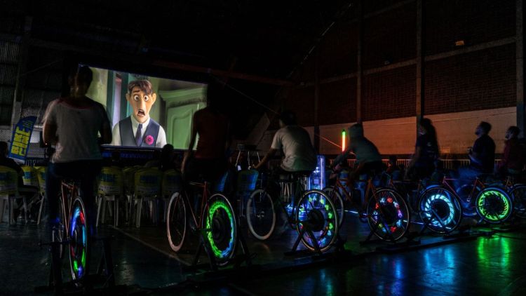 BikeCine pela primeira vez em Matão