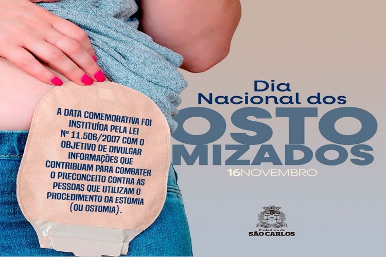 Ostomizados tem serviços gratuitos pela prefeitura em São Carlos