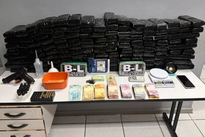 Baep de Campinas encontra quase 100 kg de maconha escondidos em comércio