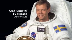 Astronauta sueco vem a São Carlos para encontro com estudantes e pesquisadores