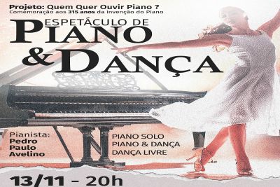 Teatro Municipal de São Carlos recebe espetáculo de piano dança dia 13