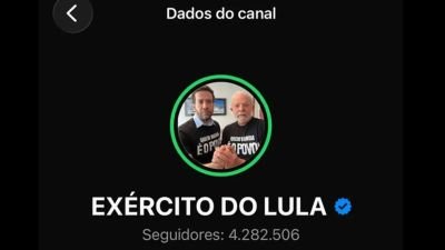 Campanha registra canal Exército do Lula na Justiça Eleitoral