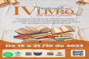 FESC vai realizar o IV Festival do Livro de São Carlos