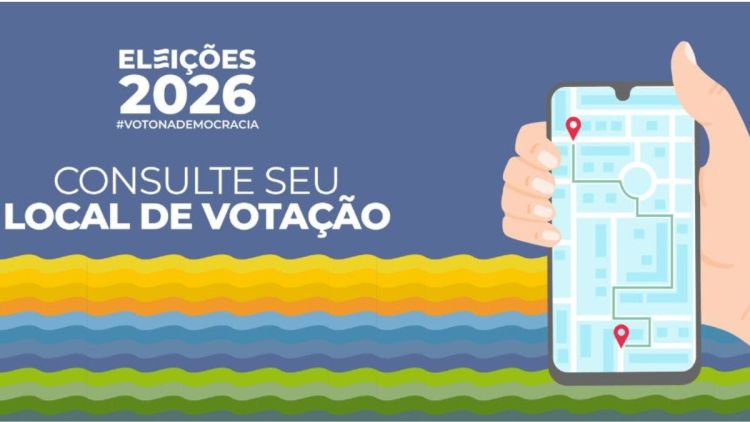 Eleições 2026: consulta ao local de votação está disponível na internet e no e-Título