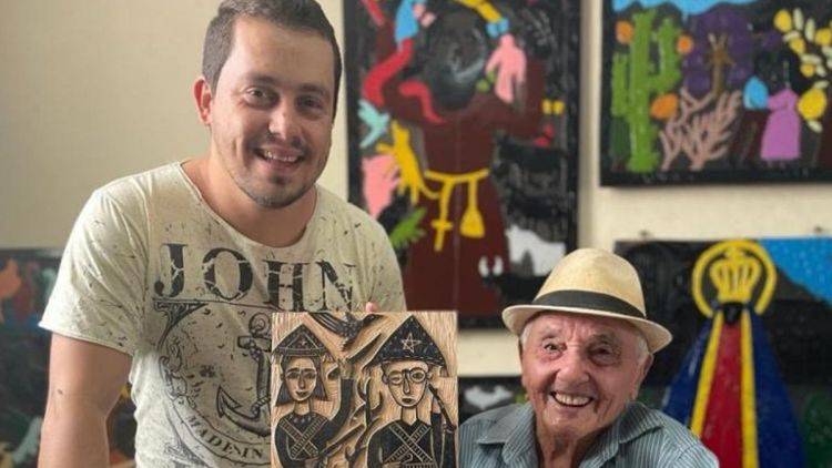 SESI Rio Claro promove Oficina de Xilogravura com Pablo Borges, filho de J. Borges