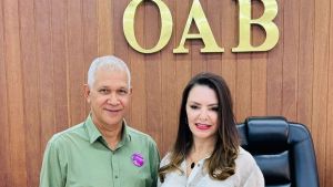 Presidente da Câmara de São Carlos visita a OAB e reforça parceria no enfrentamento à violência contra a mulher