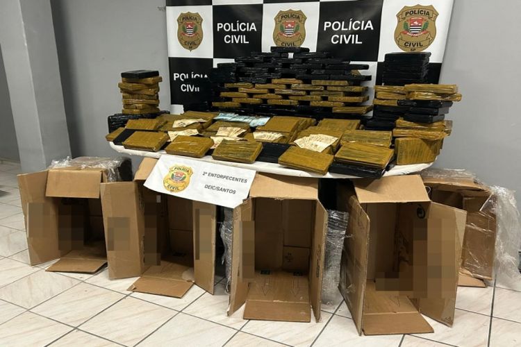 Dise descobre esquema de transporte de drogas e apreende 200 kg de cocaína