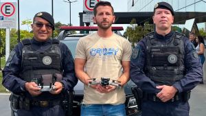 Guarda Municipal recebe drone para reforçar o policiamento com recursos destinados por Elton Carvalho