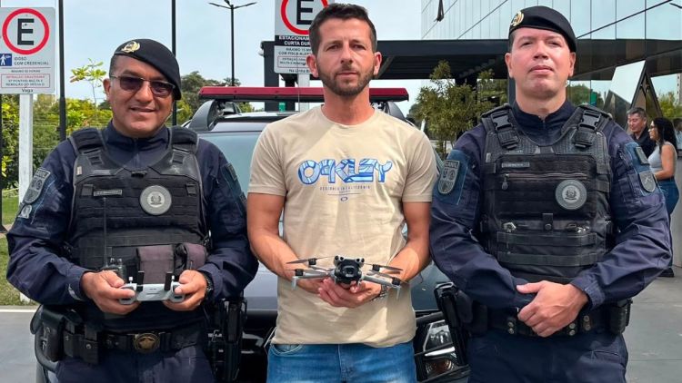 Guarda Municipal recebe drone para reforçar o policiamento com recursos destinados por Elton Carvalho