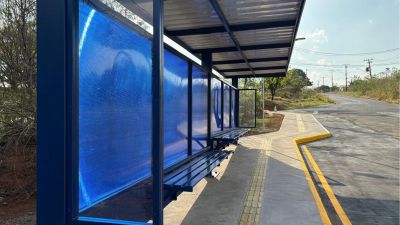 Novo ponto de ônibus entra em operação no Distrito Industrial de São Carlos