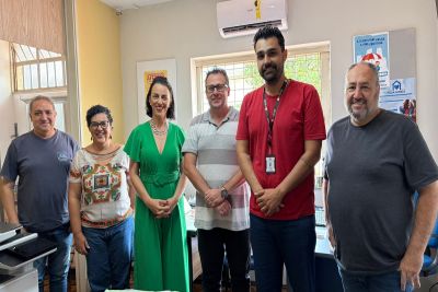 Equipe da Secretaria de Desenvolvimento Social recebe diretor da Drads