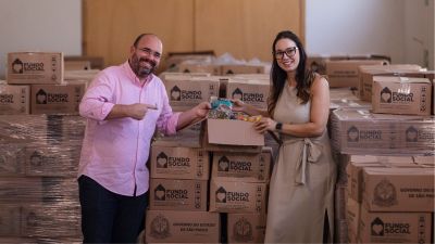 Fundo Social recebe mil cestas básicas do Governo do Estado para atender famílias em vulnerabilidade
