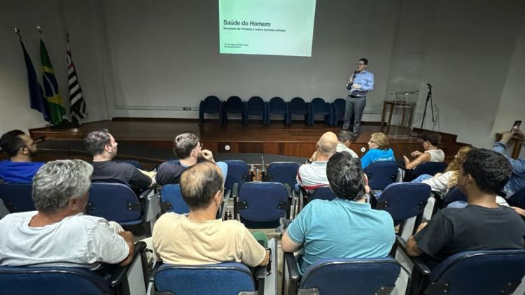 Novembro azul: Palestra reforça importância da prevenção ao câncer de próstata