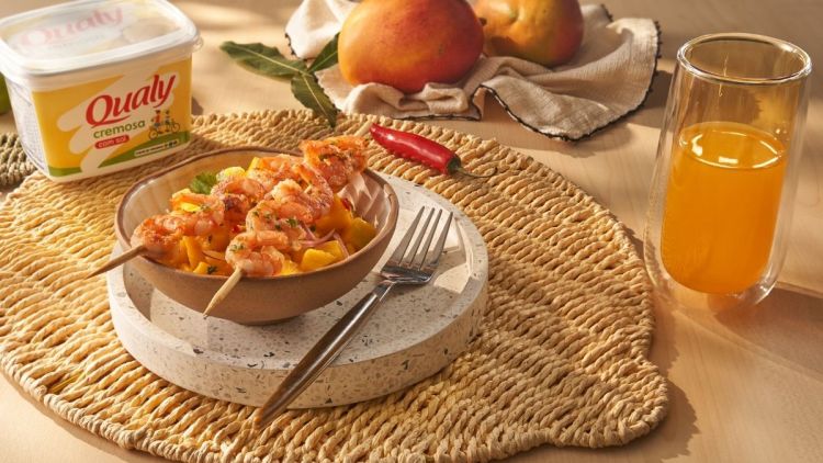 Receita de Ceviche de Manga com Camarão Salteado
