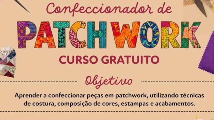 Fesc abre inscrições para curso gratuito de Patchwork em parceria com o Senac