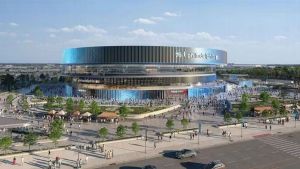 Time de LeBron divulga fotos de novo estádio e estima retorno de R$30 bilhões