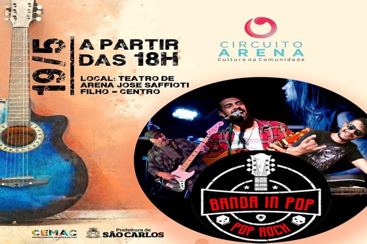 Circuito Arena apresenta a Banda In Pop