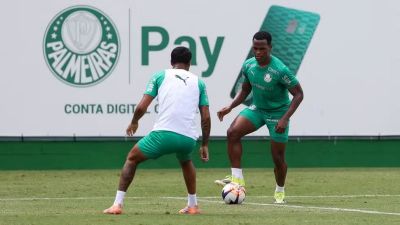 Arias treina com grupo pela primeira vez e pode estrear pelo Palmeiras nas quartas do Paulista