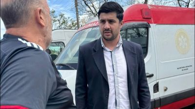 Vereador Bruno Zancheta visita serviço de transporte da saúde e aponta melhorias