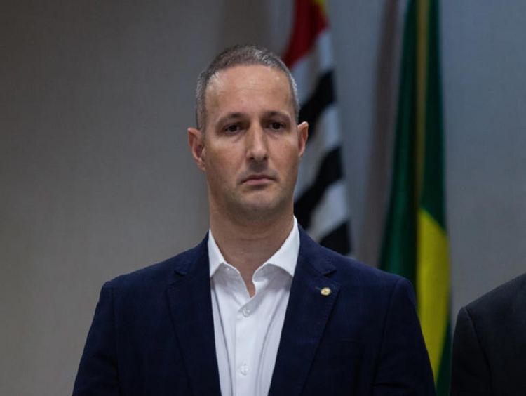  O deputado Capitão Derrite (PL-SP), indicado para a ser o novo secretário da Segurança de SP. (Foto: Mathilde Missioneiro/Folhapress)